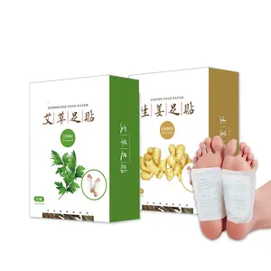 Großhandel pflanzen entfernen giftstoffe-Organic Health Foot Patch Entfernen Sie Toxine Ginger Foot Detox Pads für die Fuß-und Körper reinigung.
