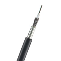 GYXTS-cable óptico de fibra para exteriores, accesorio de alta calidad, 2/4/6/8/10/12/24 núcleos, enterrado directo, blindado, precio por metro