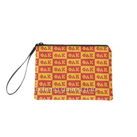 Porte-monnaie de voyage portable de haute qualité avec design personnalisé NSPDK Sisters Alphabet Grec et porte-carte d'identité
