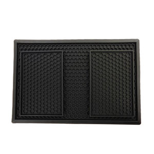 Custom Silicone PVC <b>Bar</b> Mat Rubber Pub Spill Pad Beer Rail Mat Drip Tray Non Slip Service Mat <b>Table</b> Mat Coaster Placemat - Product Image 2