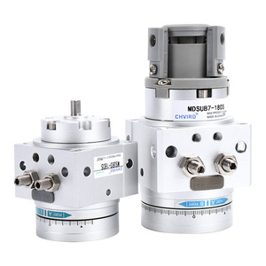 MDSUB Xi Lanh Quay Msub/Mdsub1/3/7/20-180/90S 90 180 Độ Đơn Cánh Quạt Robot Gripper Swing Bảng Xoay Thiết Bị Truyền Động - Product Image 4