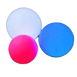 Tamaño completo led pelota de playa impermeable 16 cambio de color al aire libre decoración bola led Luz