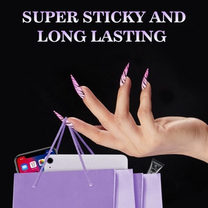 Nouveaux autocollants adhésifs ultra-fins super collants pour ongles à presser - Product Image 5