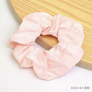 Accessoires de coiffure de mariage de bonne qualité, attaches personnalisées avec logo, motif, chouchous en satin - Product Image 4