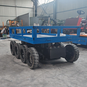 Camion Ribaltabile Elettrico da Montagna a Quattro Ruote Motrici, Semovente Idraulico con Telecomando, Capacità 500kg - Product Image 1