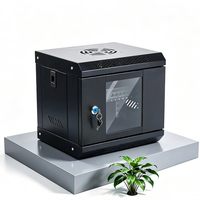 Mini-rack de serveur 4U 6U de 10 pouces, petit armoire réseau 6U pour usage domestique, pour équipement de vidéosurveillance