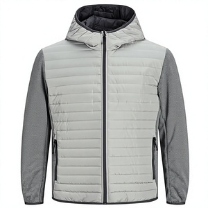 Men's Lightweight <b>Packable</b> Puffer <b>Jacket</b> Waterproof Winter Hood <b>Jacket</b> Custom <b>Packable</b> Quilted Puffer <b>Jacket</b> With Storage Pouch - Product Image 1