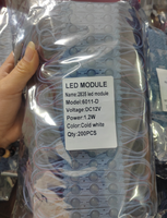 Modules LED SMD 2835 DC12v 24v 60*11mm IP65 3 LED 1,5W Blanc Froid Rouge Rose Corps ABS pour Enseignes Lumineuses LED
