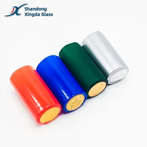 Xingda Customize Pvc Wine Bottle Heat Shrink Capsules Foils Cap Cover For Corked Home Brew Bottle Accept Manufacturer