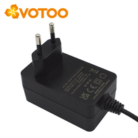 Adaptateur DC UE 36W 12V 3A haute efficacité 2025 amélioré, certifié ROHS, en ABS et PC, compatible universel