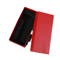 Boîtes rigides personnalisées en papier d'art de luxe pour lunettes de vue et de soleil, forme carrée, matériaux recyclés, doublure en éponge