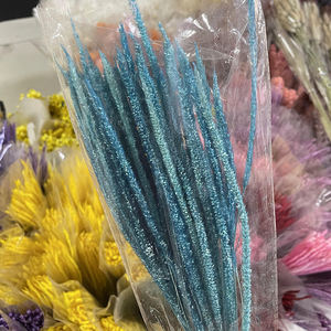 Fleur séchée Herbe de prêle Véritable fleur naturelle séchée Solidago Altissima pour arrangements Fleurs d'herbe de verge d'or - Product Image 5