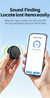 Mini traceur GPS intelligent sans fil pour moto et voiture, magnétique, type AirTag