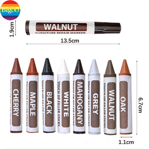 21 pz punta obliqua a pennello inchiostro permanente 6mm larghezza scrittura <span class=keywords><strong>mobili</strong></span> <span class=keywords><strong>per</strong></span> pennarello Touch riparazione penna pastello legno Set <span class=keywords><strong>per</strong></span> la promozione - Product Image 2