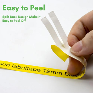D1 Etikettenkassette Schwarz auf Silber 12mm 45022 100% Kompatibel für DYMO LM160 <span class=keywords><strong>LM280</strong></span> PNP Etikettendrucker - Product Image 4