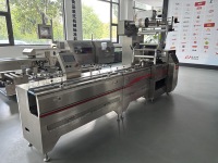 Haute vitesse multi-fonction flux Pack oreiller Machine à emballer Croissant pain chignon gâteau Pizza Toast pain pita