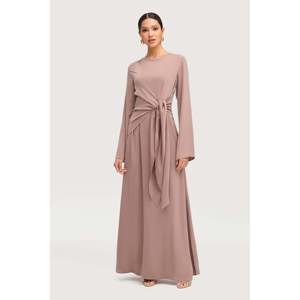 Robe de soirée longue à nouage latéral Sofia - Product Image 1