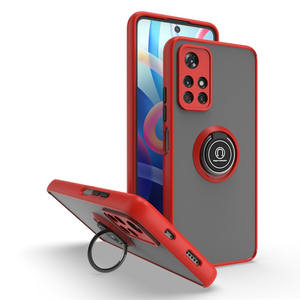 Étui anti-fumée en silicone avec support rond, coque de téléphone portable, étui protecteur anti-chute pour <span class=keywords><strong>Xiaomi</strong></span> Redmi Note <span class=keywords><strong>11</strong></span> - Product Image 5