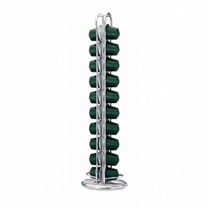Support de dosettes de café de type Nespresso à 20 capsules Dispositif de stockage durable en céramique et en plastique - Product Image 2