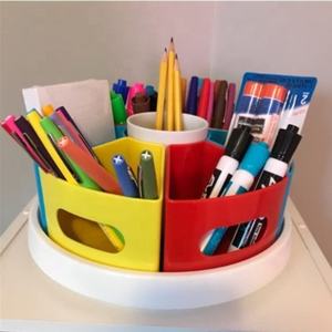 Organisateur de rangement rotatif pour fournitures artistiques pour enfants, idéal pour <span class=keywords><strong>la</strong></span> <span class=keywords><strong>maison</strong></span>, l'école et le bureau à domicile - Product Image 2