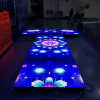 Armoire de scène de danse intérieure, affichage LED, en Aluminium couleur, livraison au sol, P3.91 P4.81