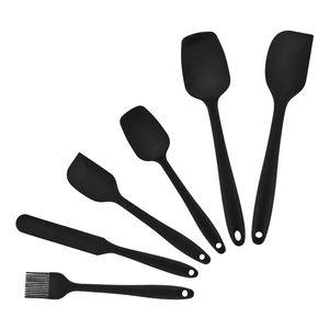 Set di 6 <span class=keywords><strong>Spatole</strong></span> in <span class=keywords><strong>Silicone</strong></span> <span class=keywords><strong>per</strong></span> Alimenti, Senza BPA, Resistenti al Calore, Antiaderenti, Utensili <span class=keywords><strong>per</strong></span> <span class=keywords><strong>Pasticceria</strong></span> e Panificazione - Product Image 4
