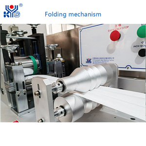 Ligne de production automatique de <span class=keywords><strong>masque</strong></span> facial plat <span class=keywords><strong>FFP2</strong></span> Medical 1 + 1 à la machine - Product Image 6