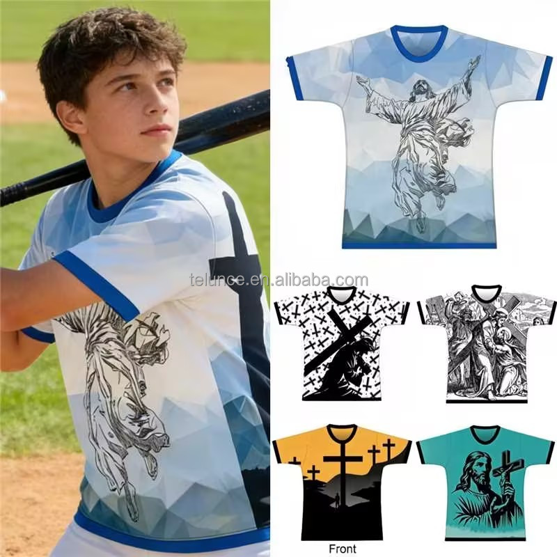 Diseños de camisetas cristianas Venta al por mayor y tallas grandes