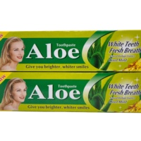 Fabricant Chinois Dentifrice à l'Aloe Vera OEM Dentifrice sans Fluorure Blanchissant Vente en Gros