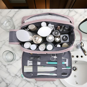 กระเป๋าใส่อุปกรณ์อาบน้ำสำหรับผู้ชาย, กระเป๋าจัดระเบียบอุปกรณ์อาบน้ำสำหรับเดินทาง, กระเป๋าใส่อุปกรณ์โกนหนวดสำหรับอุปกรณ์อาบน้ำและของใช้ในห้องน้ำ - Product Image 4