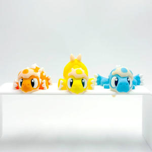 Juguete de dinosaurio multicolor impreso en 3D transfronterizo, figura educativa en miniatura con articulaciones móviles para niños, Animal Crossing Explosive - Product Image 3