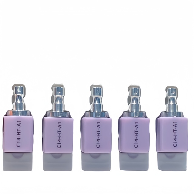Dental Lithium Disilicate Blocks Dental Consumables Glass Ceramics Suitable for Glass Ceramic Milling Machines