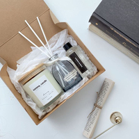 Diffuseur de parfum d'intérieur de haute qualité avec ensemble de bougies en bâtonnets coffret cadeau arôme longue durée