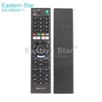Télécommande ES-RM047-1 au prix d'usine pour téléviseur LCD Sony, télécommande vocale de remplacement pour téléviseur RM-L1370