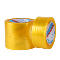 Échantillon gratuit Impression de logo de marque personnalisé Fournisseur de rouleaux géants Ruban d'emballage Bopp fragile imprimé adhésif étanche