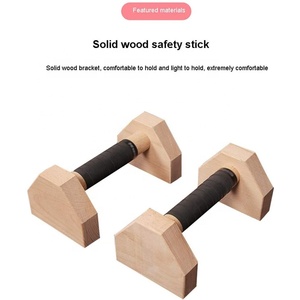 Harbour OEM Sinh Thái Thân Thiện Với Cánh Tay Tập Thể Dục Sức Mạnh Đào Tạo Tập Thể Dục Tùy Chỉnh Kích Thước Bằng Gỗ Đẩy Lên Thanh <span class=keywords><strong>Parallets</strong></span> Đứng Phòng Tập Thể Dục - Product Image 6