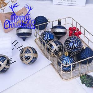 2025 nuevas bolas de Navidad de plástico de buena calidad de Venta caliente BOLA DE Navidad decorativa impermeable para fiesta - Product Image 1