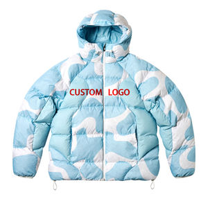 आउटडोर कस्टम पुरुषों 750 सर्दियों की अछूता महिला प्यूफर कोट को भरने के लिए बाहर की जैकेट - Product Image 1