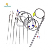 Sonde de capteur de température, fil plat personnalisé, 1 2 3 5M, étanchéité IP67, DS18B20, 1 pièce