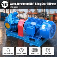   Pompe à huile hydraulique 483.3, 483,3 LPM, 7,5 KW, acier allié, alimentation en huile à service continu, 1420 tr/min