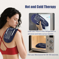 Compresse de gel en nylon non toxique à double usage chaud/froid – Réutilisable pour un soulagement instantané de la douleur et du stress pour la thérapie des articulations du genou/de la taille
