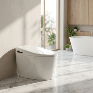 110v/220v capteur de salle de bain européen automatique bidet à chasse d'eau <span class=keywords><strong>Wc</strong></span> toilette japonaise intelligente avec télécommande incluse - Product Image 3