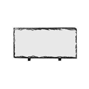 หินชนวนสี่เหลี่ยมผืนผ้าแบบระเหิดขนาด20x30ซม. 2023ใหม่แผ่นหินเปล่าหลายรูปร่างแบบเคลือบมัน - Product Image 3