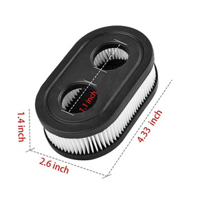 Filtre à air pour tondeuse à gazon 798452, taille standard, compatible Briggs And Stratton, modèle Hyakuritsu 026 - Product Image 3