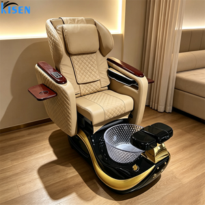 Sillón de Pedicura y Manicura KISEN Profesional, Moderno y Lujoso, con Hidromasaje de Cuerpo Completo, para Salón de Belleza - Product Image 3