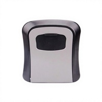 Boîte à clés murale en alliage d'aluminium, serrure électronique numérique, coffre-fort portable, résistant aux intempéries, code réinitialisable, sécurité des clés de maison