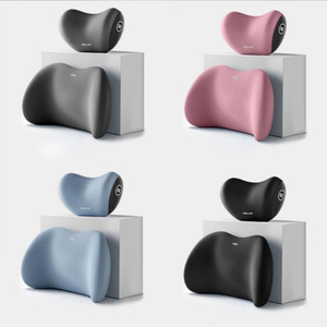 Coussins de soutien lombaire en mousse à mémoire de forme <span class=keywords><strong>pour</strong></span> siège <span class=keywords><strong>conducteur</strong></span>, imperméables et luxueux, 3-4 pièces, appuis-tête de <span class=keywords><strong>voiture</strong></span>, protecteurs de nuque - Product Image 6