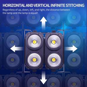 Focos COB para escenario, estudio fotográfico, teatro, Audiencia, iluminación, iglesia, fiesta, boda, Flash, estroboscópico, lavado, LED, luces Par para escenario - Product Image 2