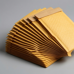 Sobre Acolchado Biodegradable de Papel Kraft Impreso Personalizado con Adhesivo Fuerte, Bolsa de Correo con Burbujas para Envío, Embalaje y Mensajería <span class=keywords><strong>Express</strong></span> - Product Image 3