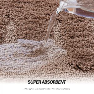 DADA Waffle Bathroom <strong>Runner</strong> Rug Super Absorbent <strong>Bath</strong> <strong>Mats</strong> Non Silp Machine Washable Bathroom Floor <strong>Mat</strong> Soft Microfiber <strong>Bath</strong> Rugs - Product Image 4